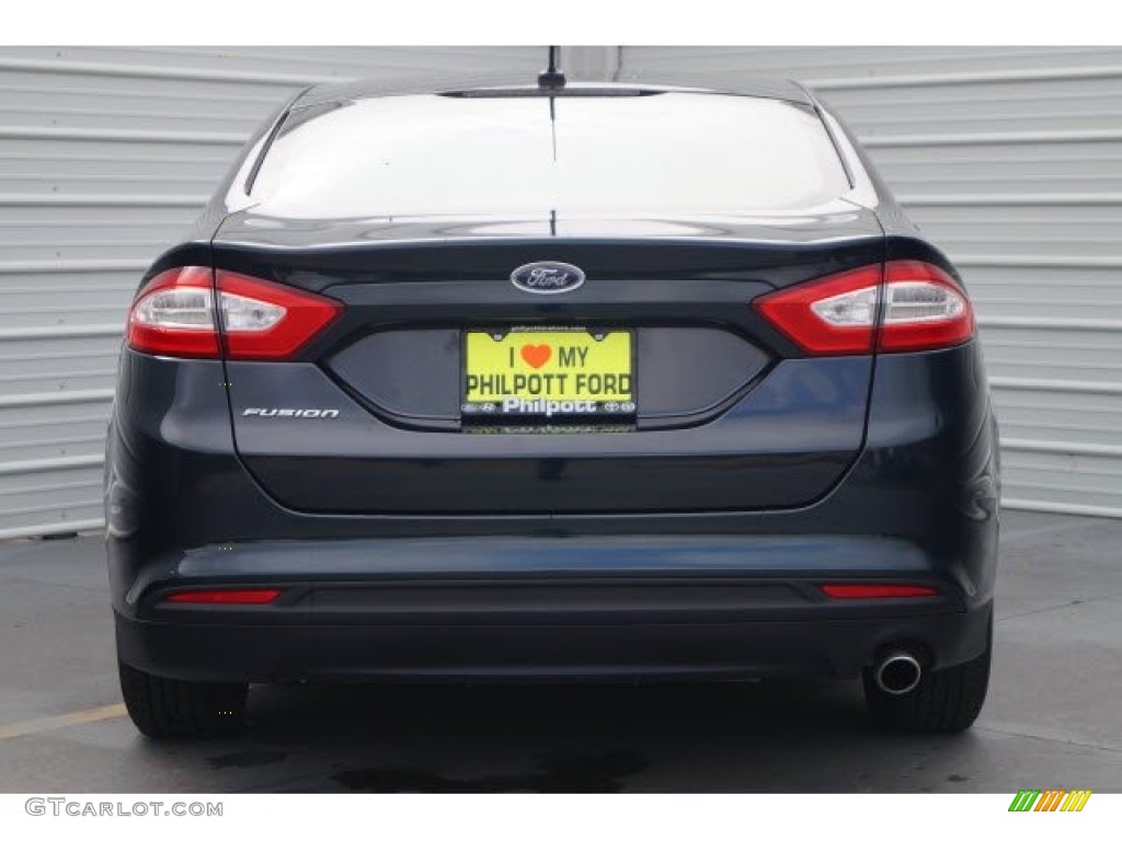 2014 Fusion S - Dark Side / Earth Gray photo #7