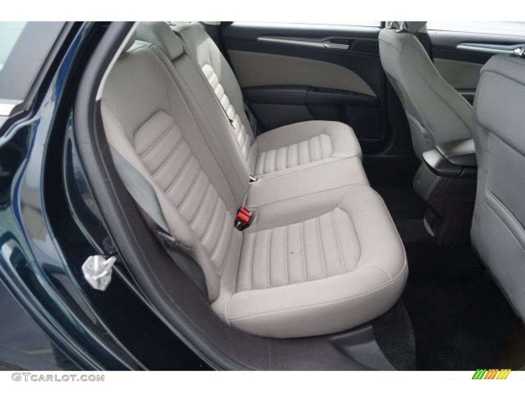 2014 Fusion S - Dark Side / Earth Gray photo #14