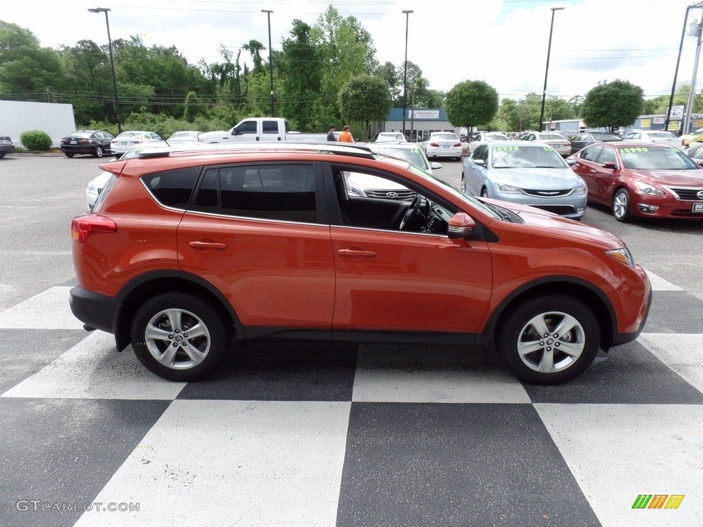 Hot Lava 2015 Toyota RAV4 XLE Exterior Photo #120085689