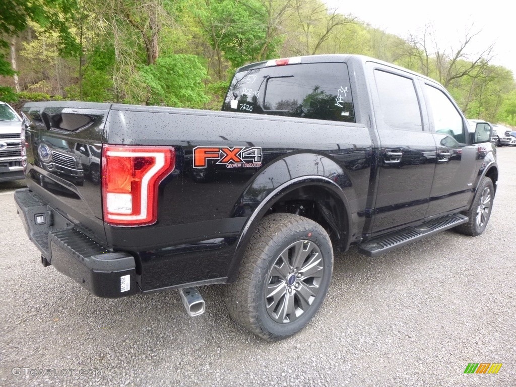 2017 F150 XLT SuperCrew 4x4 - Shadow Black / Black Special Edition Package photo #2