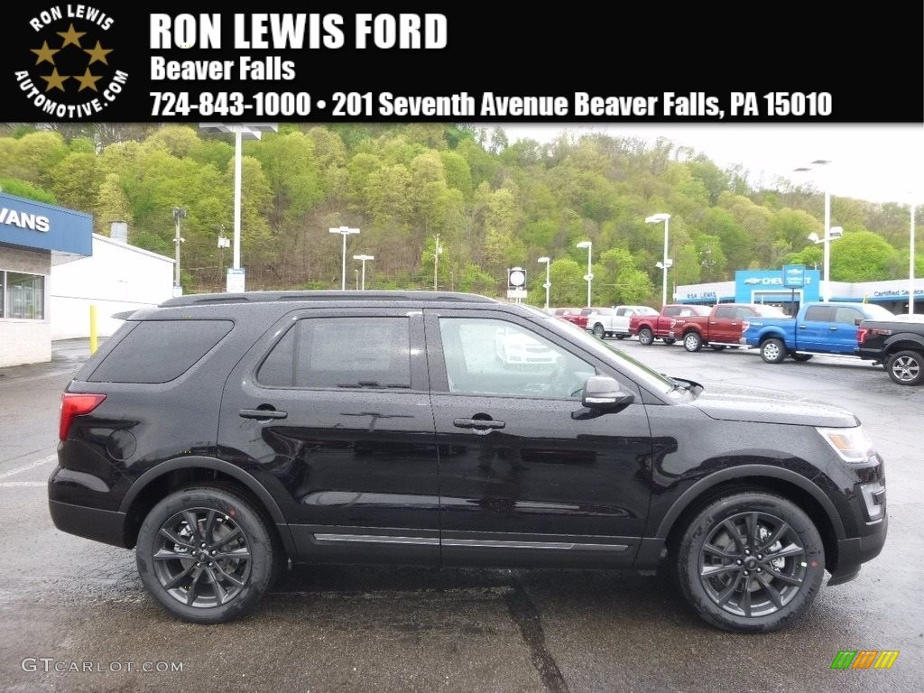 Shadow Black Ford Explorer