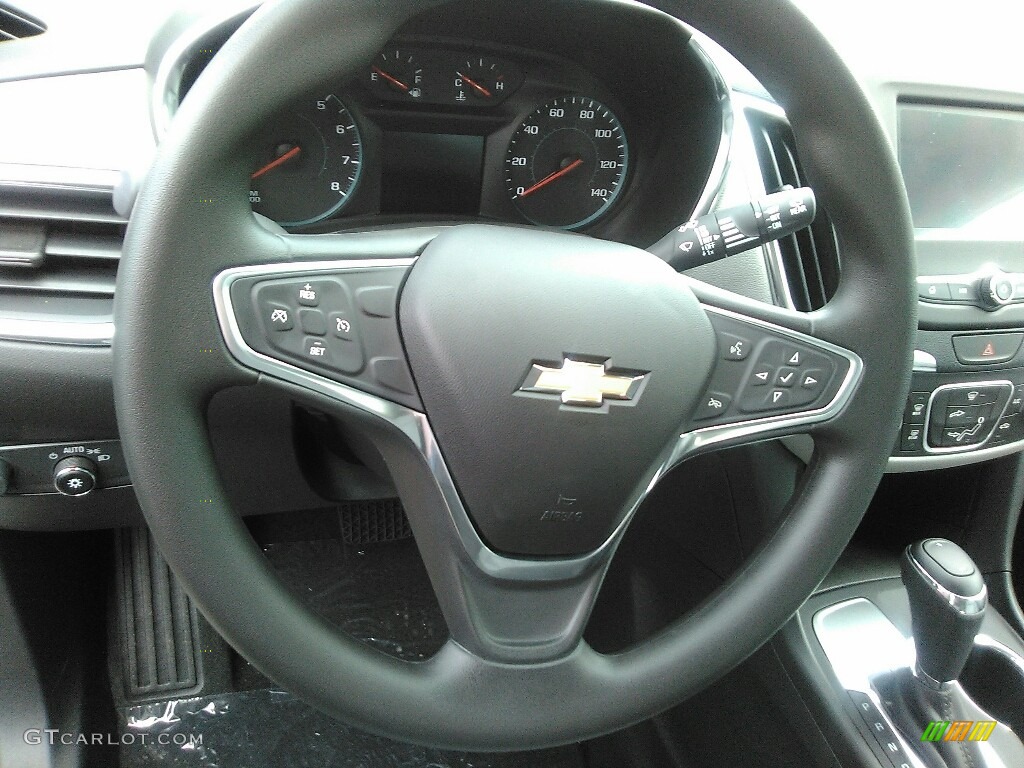 2018 Chevrolet Equinox LS Medium Ash Gray Steering Wheel Photo #120086940