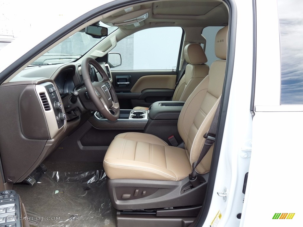 Cocoa/­Dark Sand Interior 2017 GMC Sierra 1500 Denali Crew Cab 4WD Photo #120087960