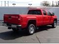 Cardinal Red - Sierra 2500HD Double Cab 4x4 Photo No. 2