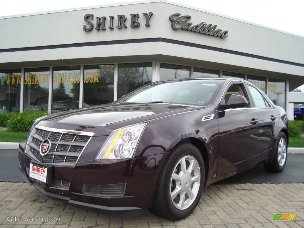 Black Cherry Cadillac CTS