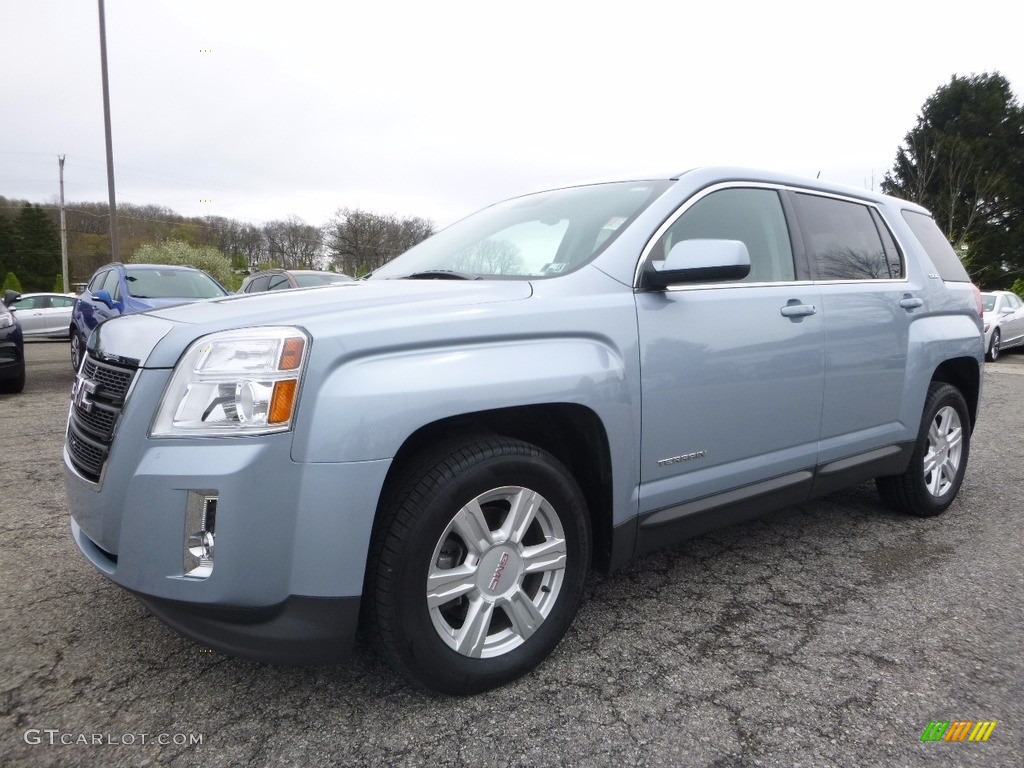 2014 Terrain SLE AWD - Silver Sky Metallic / Jet Black photo #1