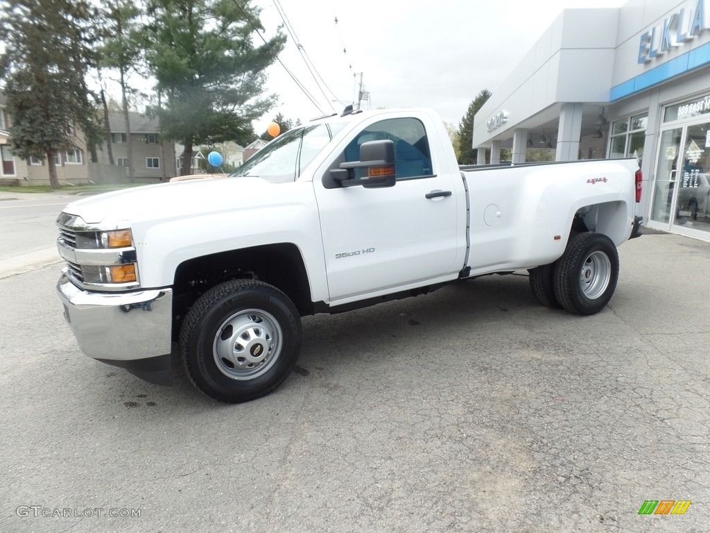 2017 Chevrolet Silverado 3500HD Work Truck Regular Cab Dual Rear Wheel 4x4 Exterior Photos