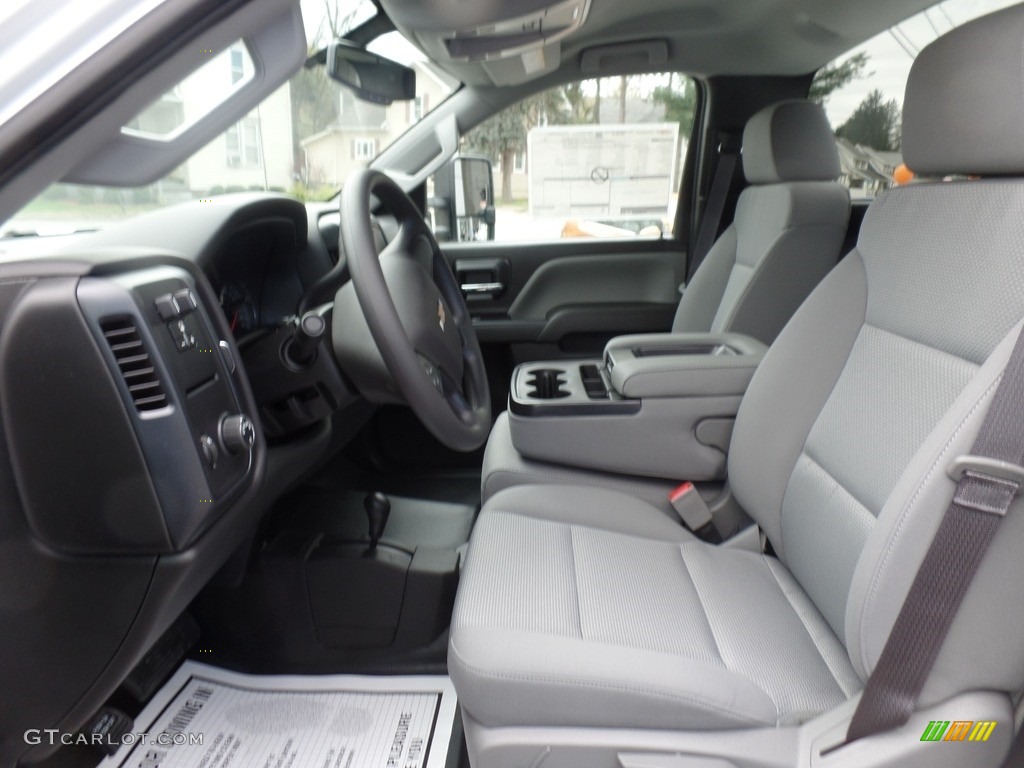 2017 Chevrolet Silverado 3500HD Work Truck Regular Cab Dual Rear Wheel 4x4 Front Seat Photo #120090621