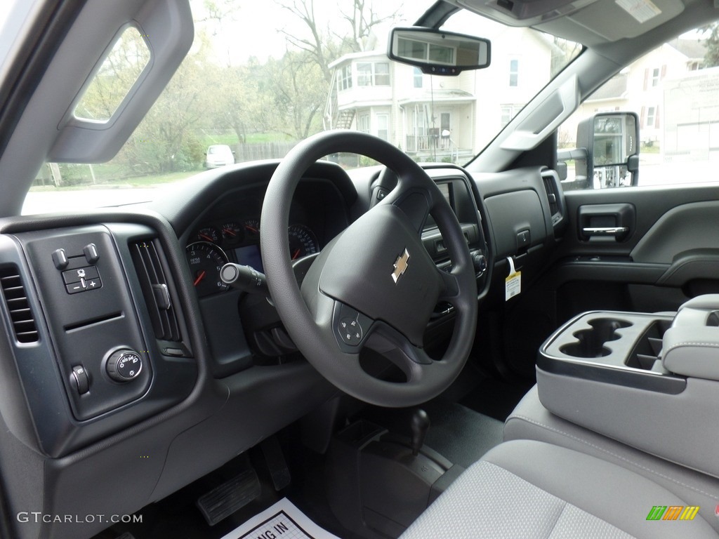 2017 Chevrolet Silverado 3500HD Work Truck Regular Cab Dual Rear Wheel 4x4 Interior Color Photos