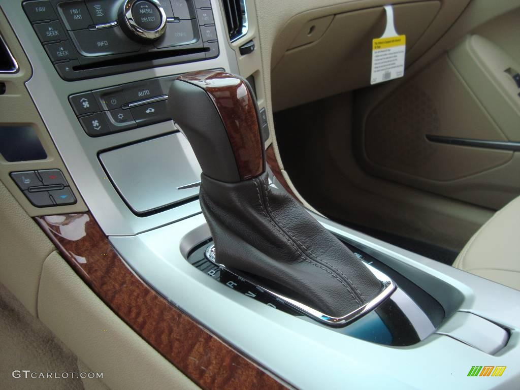 2009 CTS 4 AWD Sedan - Black Cherry / Cashmere/Cocoa photo #16