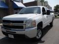 Summit White - Silverado 2500HD LT Extended Cab Photo No. 2