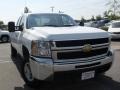 Summit White - Silverado 2500HD LT Extended Cab Photo No. 4