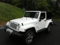 2017 Bright White Jeep Wrangler Sahara 4x4  photo #2