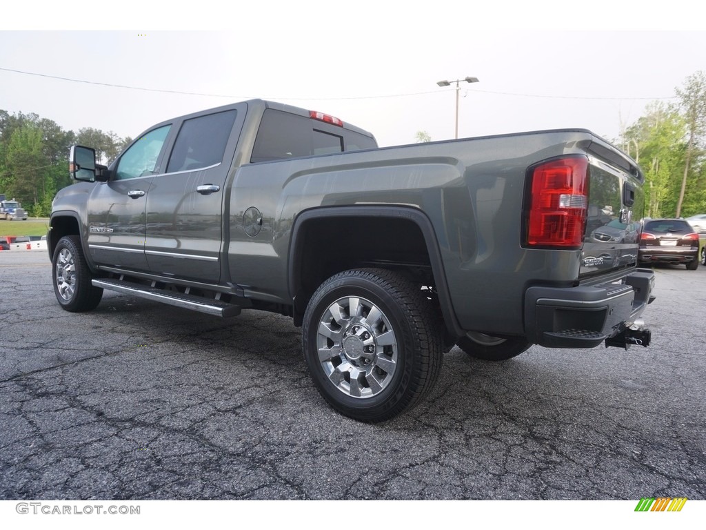 2017 Sierra 2500HD Denali Crew Cab 4x4 - Mineral Metallic / Cocoa/Dark Sand photo #5