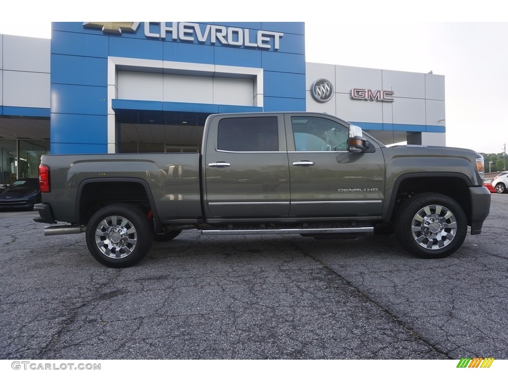Mineral Metallic 2017 GMC Sierra 2500HD Denali Crew Cab 4x4 Exterior Photo #120096520