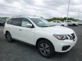 2017 Pearl White Nissan Pathfinder SL 4x4  photo #1