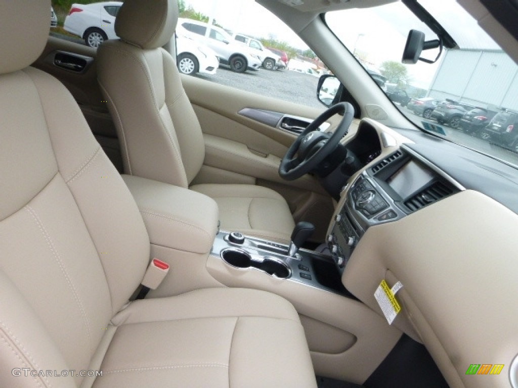 2017 Pathfinder SL 4x4 - Pearl White / Almond photo #4