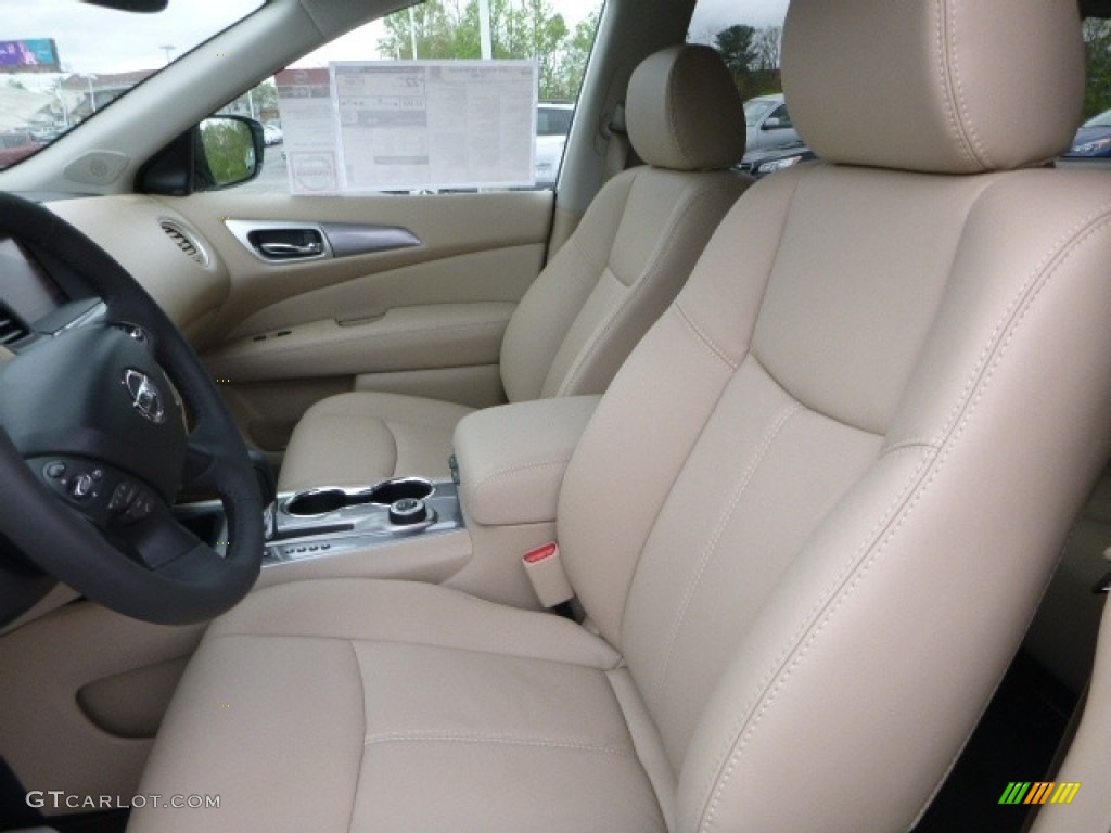 2017 Pathfinder SL 4x4 - Pearl White / Almond photo #15