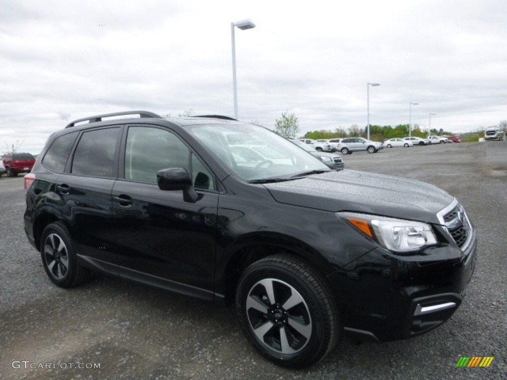 Crystal Black Silica Subaru Forester