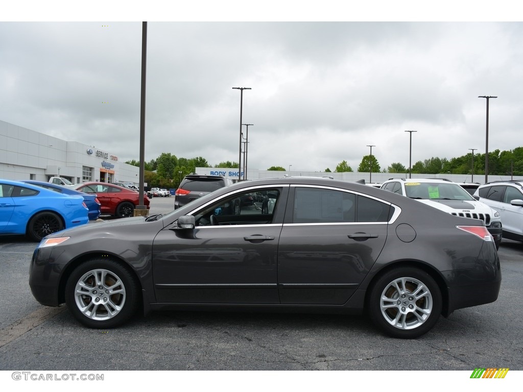 2011 TL 3.5 - Polished Metal Metallic / Ebony Black photo #5