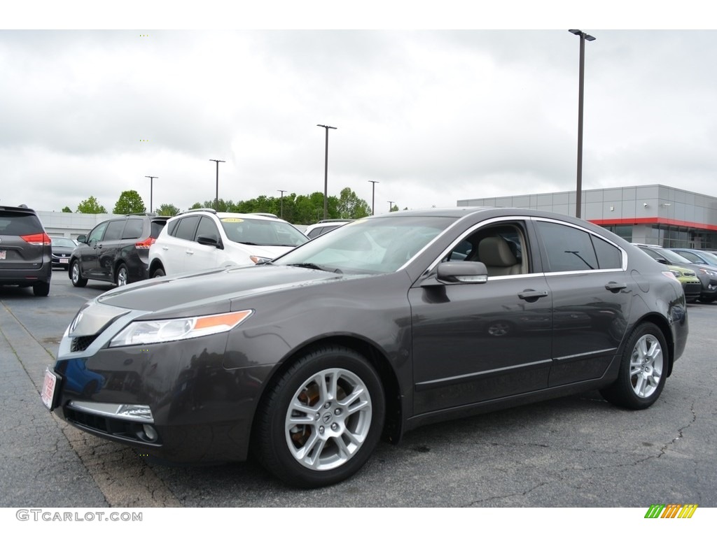 2011 TL 3.5 - Polished Metal Metallic / Ebony Black photo #6