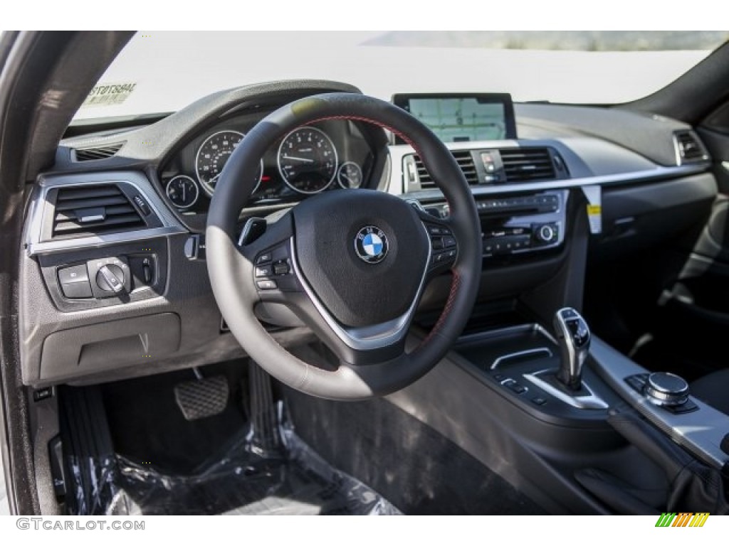 2018 BMW 4 Series 430i Coupe Black Dashboard Photo #120098820