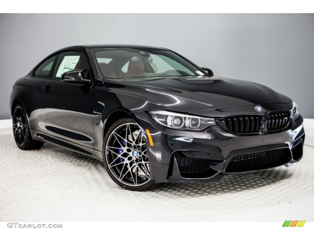 Black Sapphire Metallic 2018 BMW M4 Coupe Exterior Photo #120099387