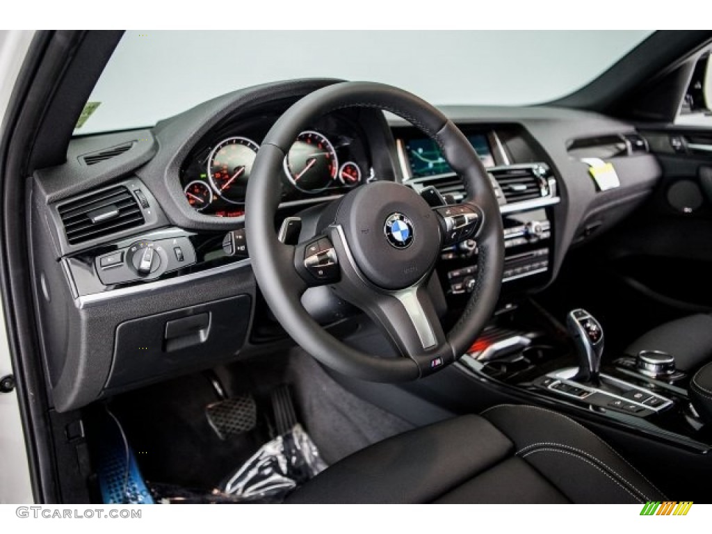 2018 BMW X4 M40i Black Dashboard Photo #120099480
