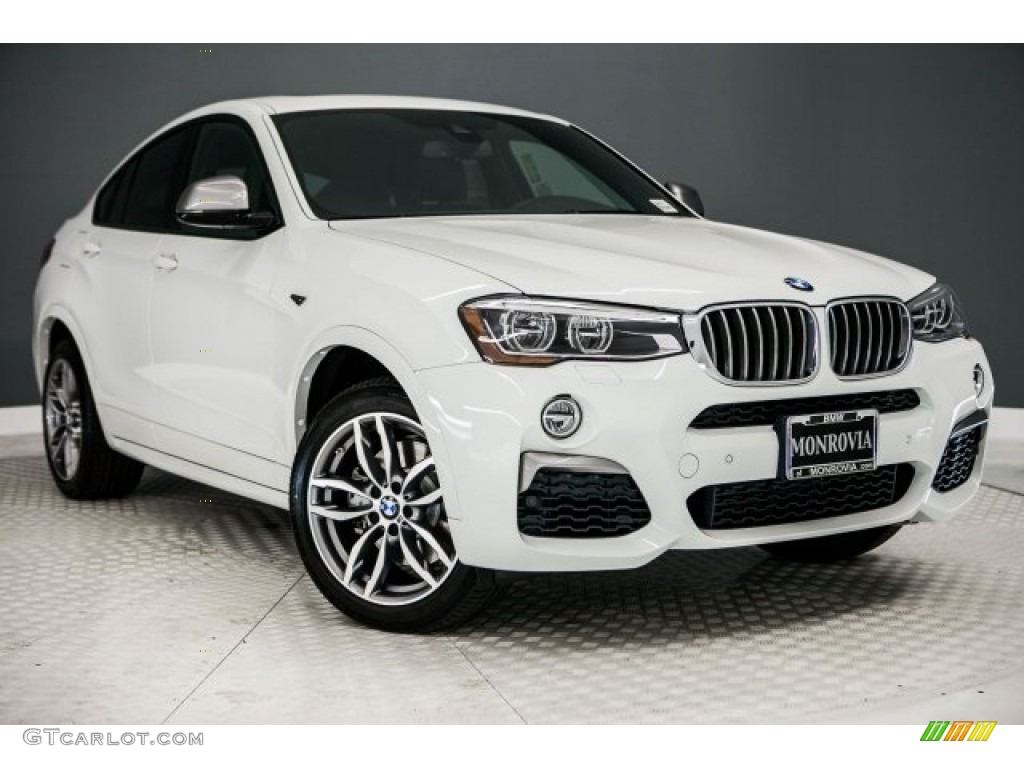 Alpine White 2018 BMW X4 M40i Exterior Photo #120099624