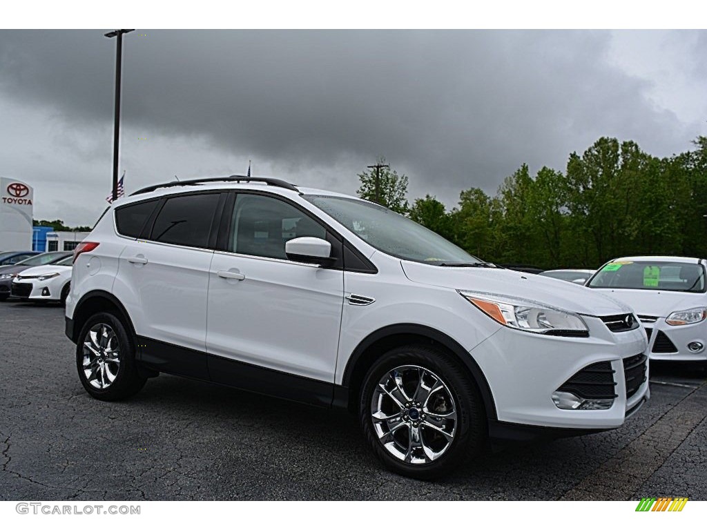 2014 Escape SE 2.0L EcoBoost - Oxford White / Medium Light Stone photo #1