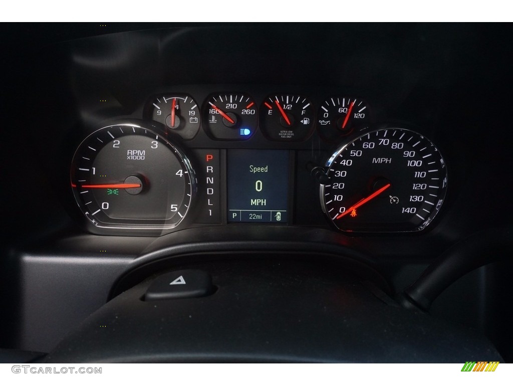 2017 GMC Sierra 2500HD Crew Cab Gauges Photo #120099690