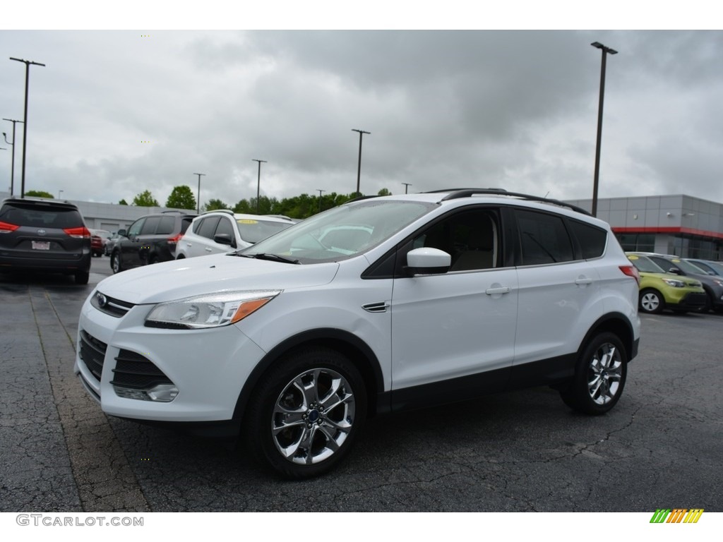 2014 Escape SE 2.0L EcoBoost - Oxford White / Medium Light Stone photo #6
