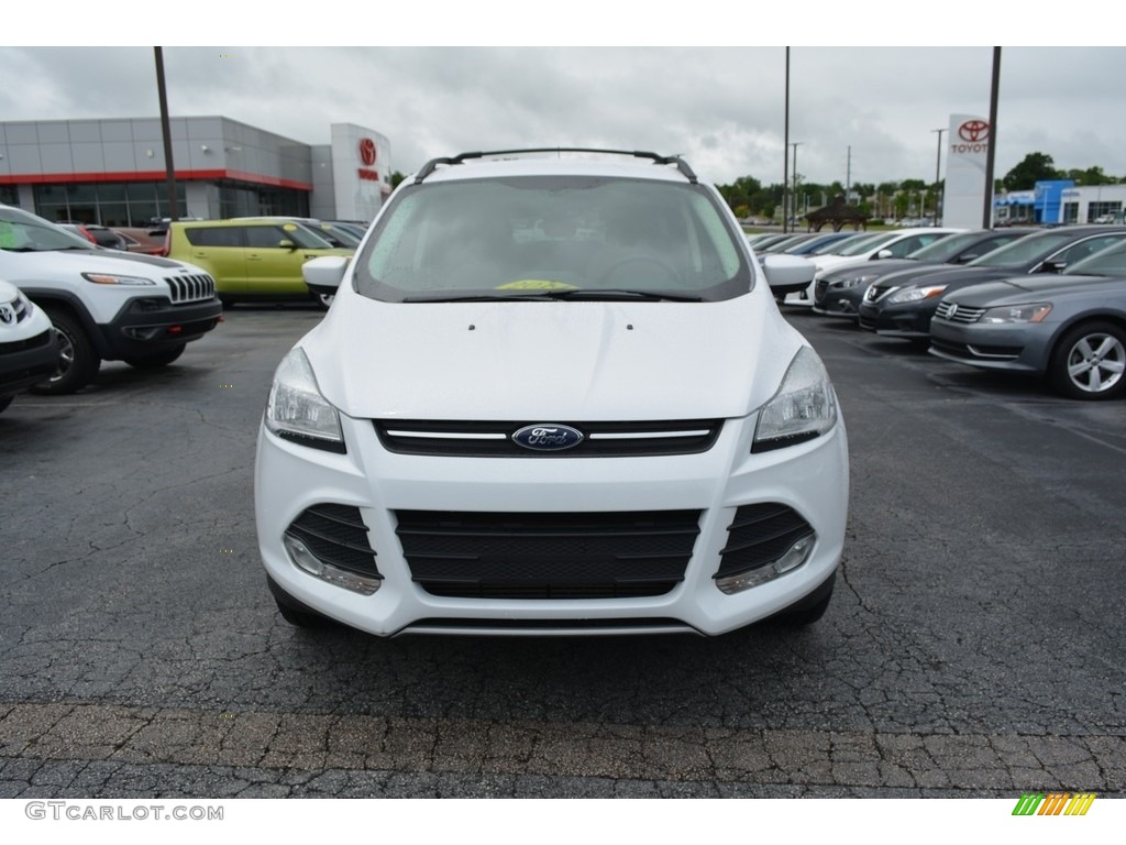 2014 Escape SE 2.0L EcoBoost - Oxford White / Medium Light Stone photo #7
