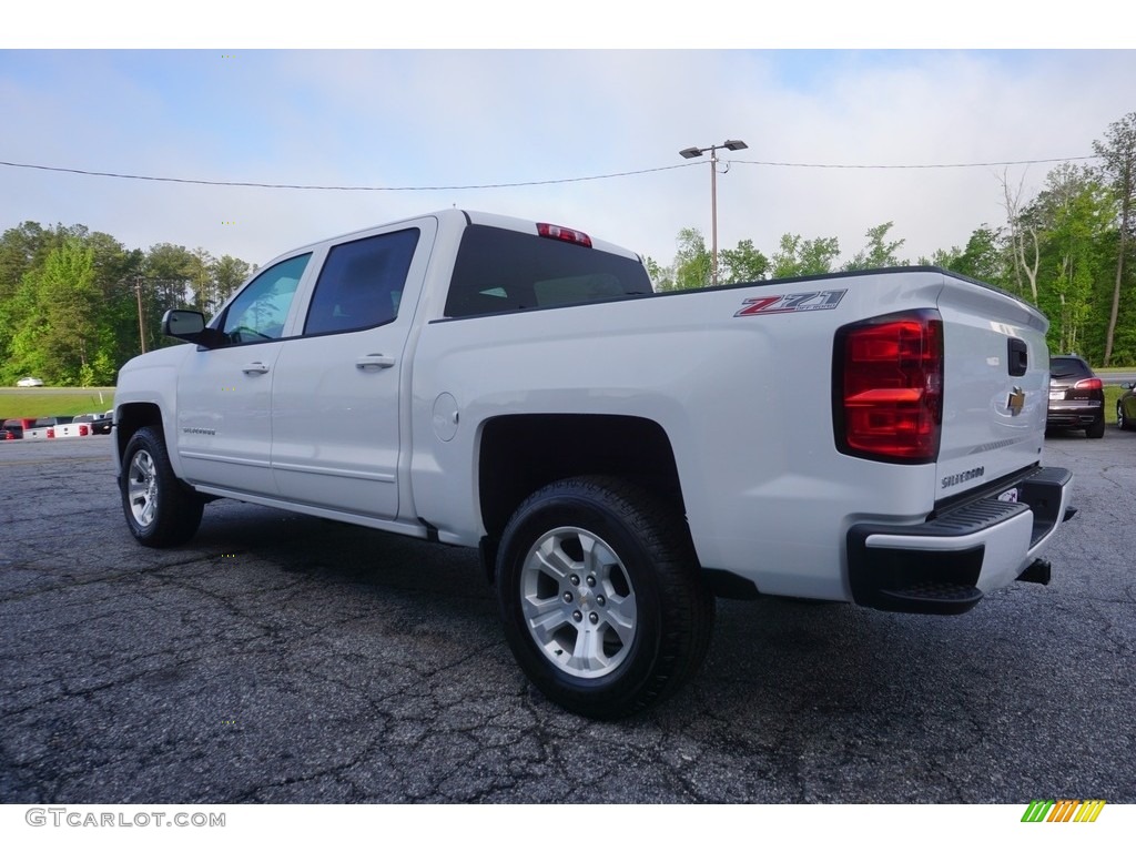 2017 Silverado 1500 LT Crew Cab 4x4 - Summit White / Jet Black photo #5