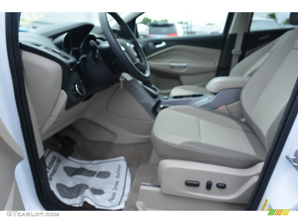 2014 Escape SE 2.0L EcoBoost - Oxford White / Medium Light Stone photo #9