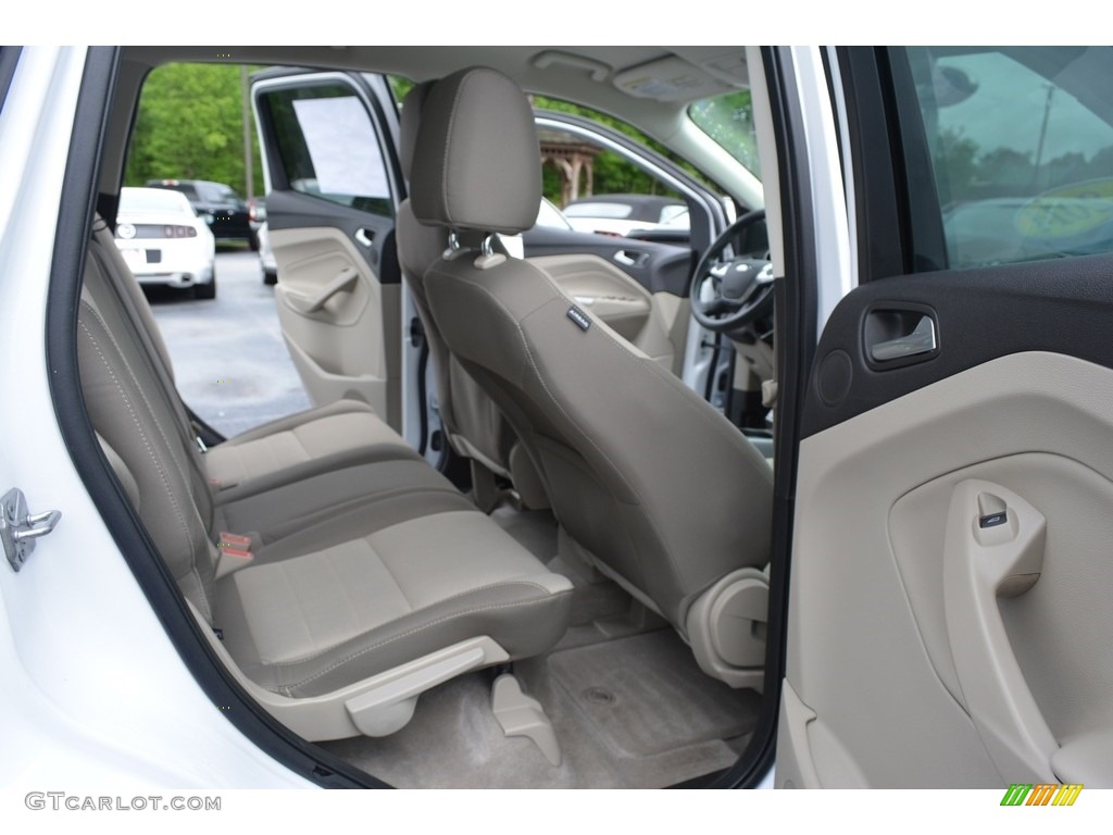 2014 Escape SE 2.0L EcoBoost - Oxford White / Medium Light Stone photo #13