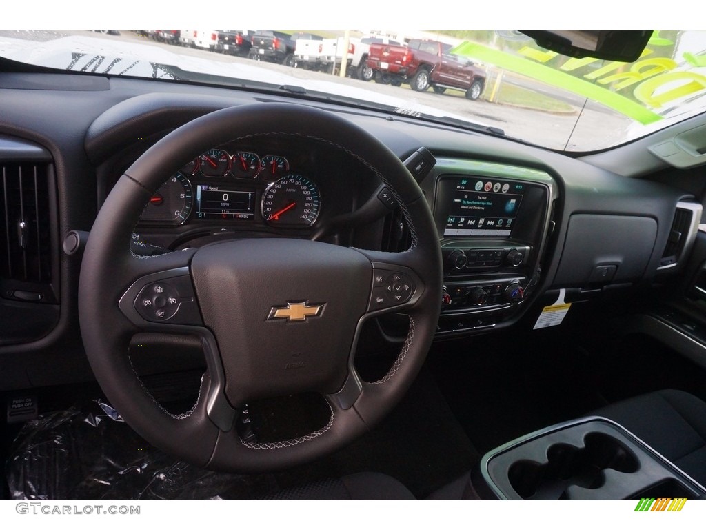 2017 Silverado 1500 LT Crew Cab 4x4 - Summit White / Jet Black photo #10