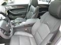 2017 Cadillac CTS Jet Black Interior Front Seat Photo