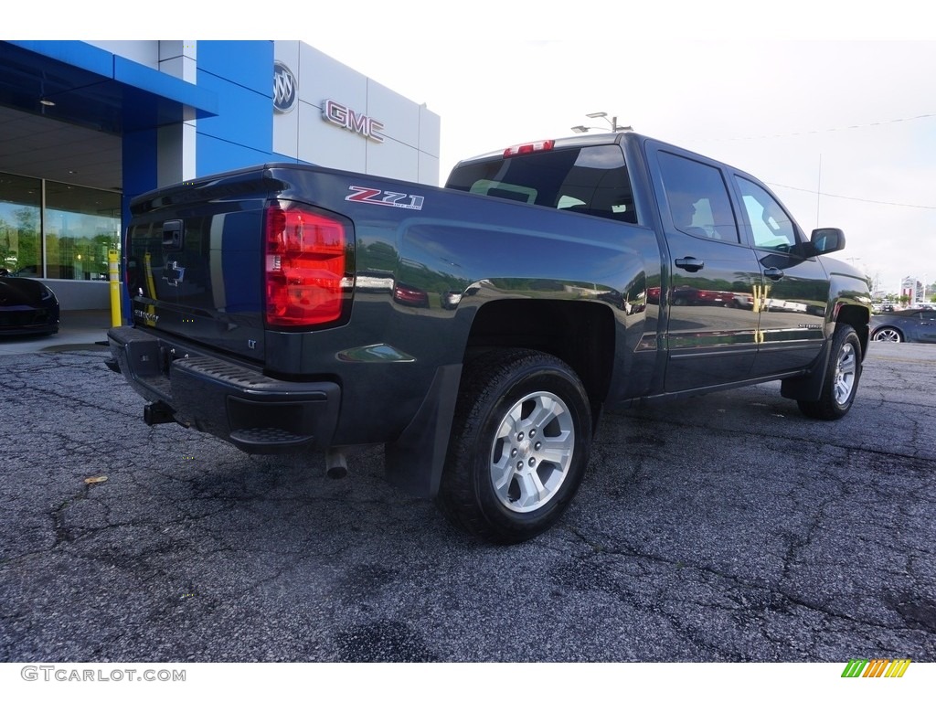 2017 Silverado 1500 LT Crew Cab 4x4 - Graphite Metallic / Jet Black photo #7