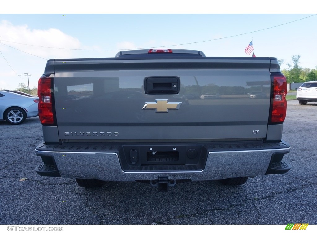 2017 Silverado 1500 LT Crew Cab 4x4 - Pepperdust Metallic / Jet Black photo #6