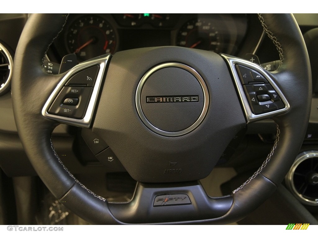 2017 Camaro LT Coupe - Black / Jet Black photo #7