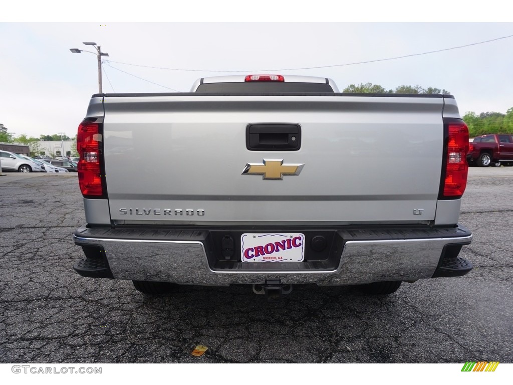 2017 Silverado 1500 LT Crew Cab - Silver Ice Metallic / Jet Black photo #6