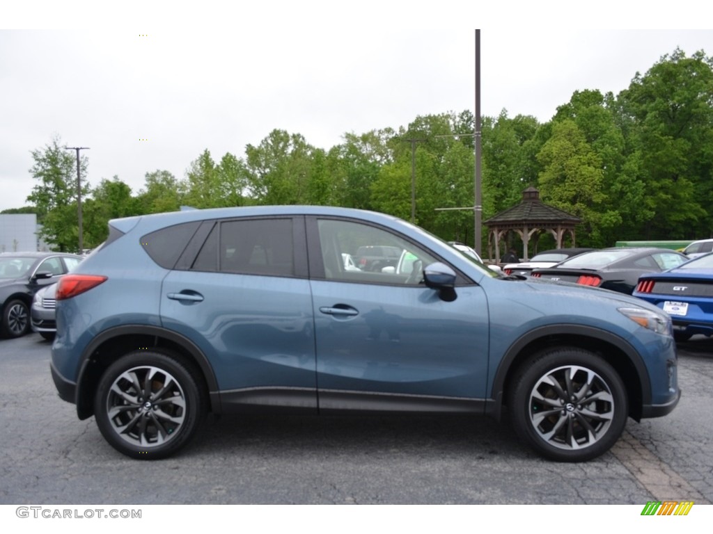 Blue Reflex Mica 2016 Mazda CX-5 Grand Touring Exterior Photo #120101388