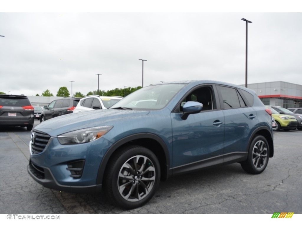 2016 CX-5 Grand Touring - Blue Reflex Mica / Black photo #6