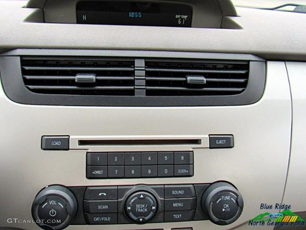 2010 Focus SES Sedan - Ebony Black / Medium Stone photo #22