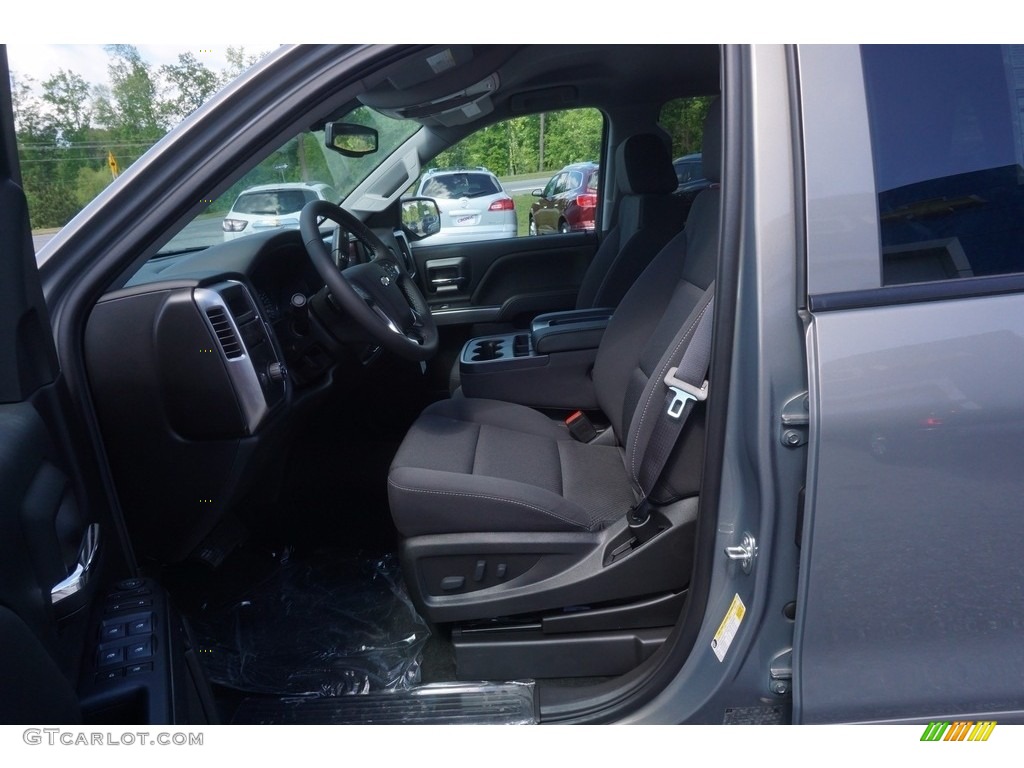 2017 Silverado 1500 LT Crew Cab - Pepperdust Metallic / Jet Black photo #9