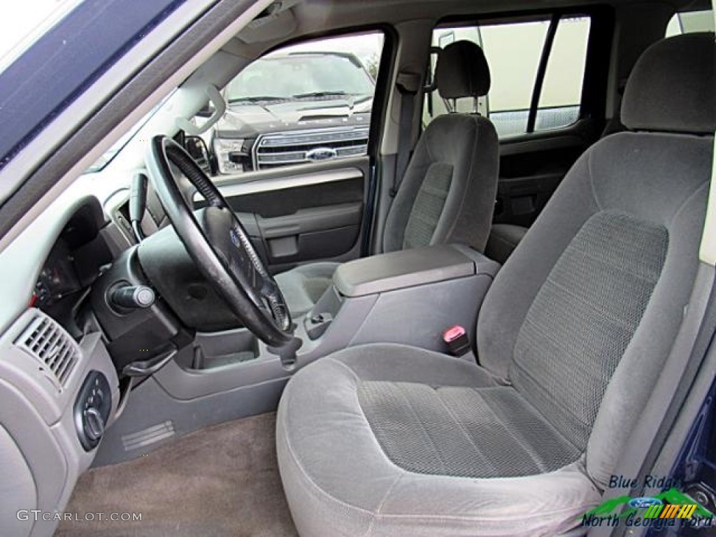 2003 Explorer XLT 4x4 - True Blue Metallic / Medium Parchment Beige photo #7