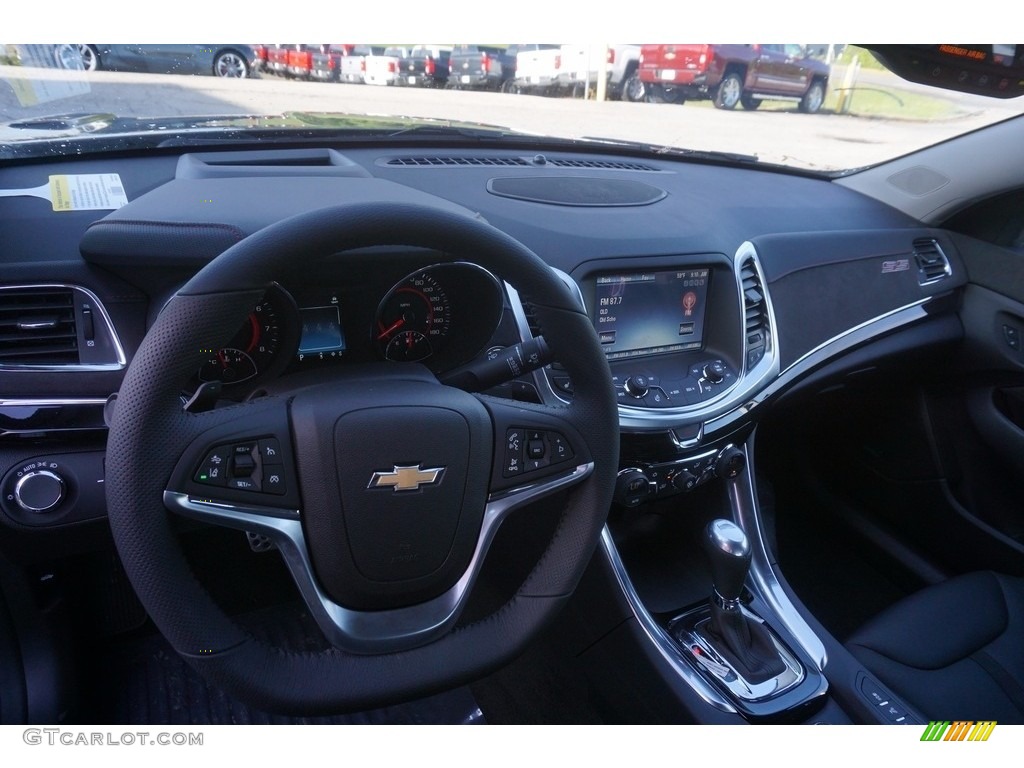 2017 Chevrolet SS Sedan Jet Black Dashboard Photo #120102516