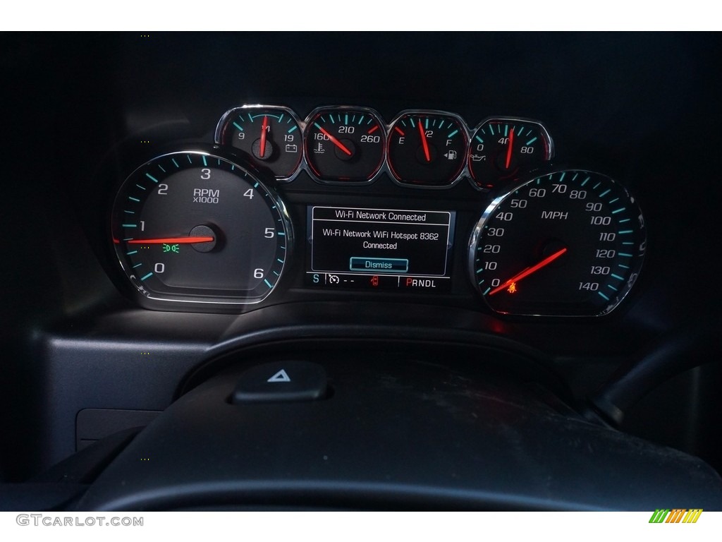 2017 Silverado 1500 LT Crew Cab - Pepperdust Metallic / Jet Black photo #13