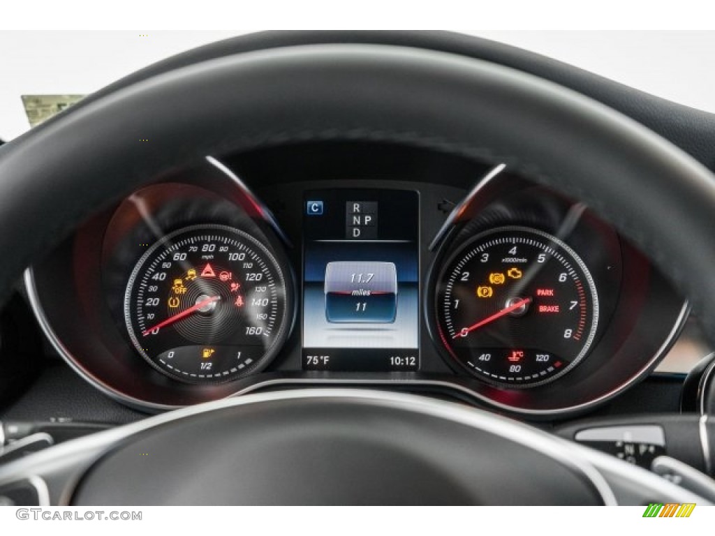 2017 Mercedes-Benz GLC 300 4Matic Gauges Photo #120104514